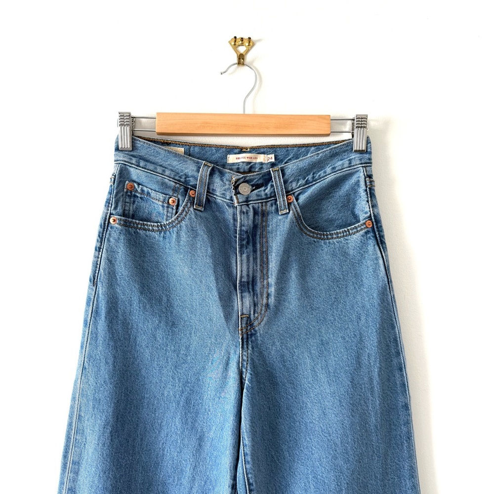 Levi's Light Blue Women's Flare & Wide Leg Jeans - Picture 3 of 11